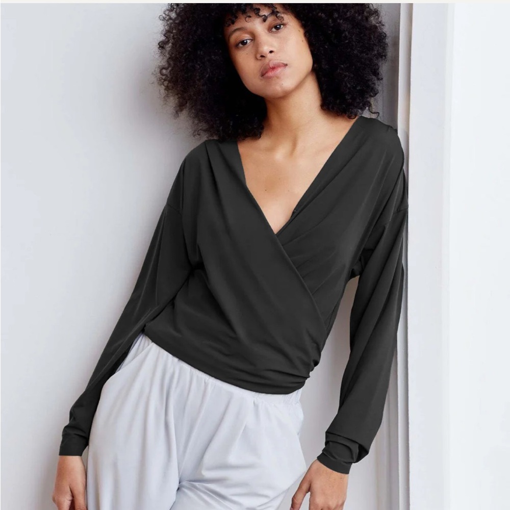 aday That's A Wrap Black Top Large